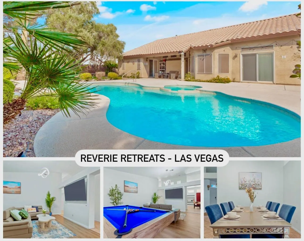 Vegas Retreats Pool, Arcade, Fun, 10Min From Airport And The Strip Villa Las Vegas